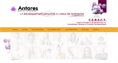 Desktop Screenshot of antares-developpement.fr